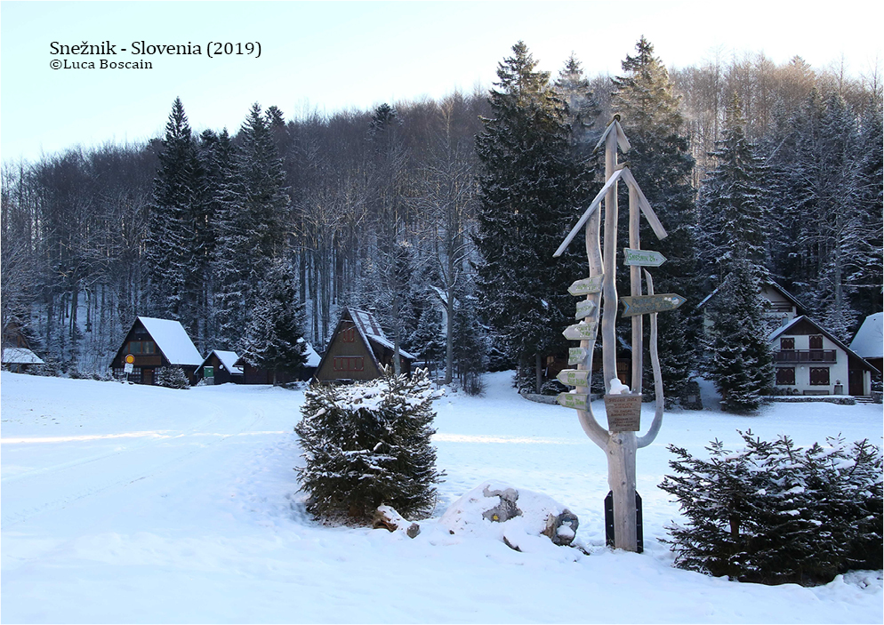 Sviščaki, a little settlement on Snežnik mountain